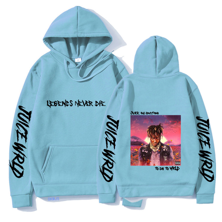 Rapper Juice WRLD Hoodies Men Women Sweatshirts