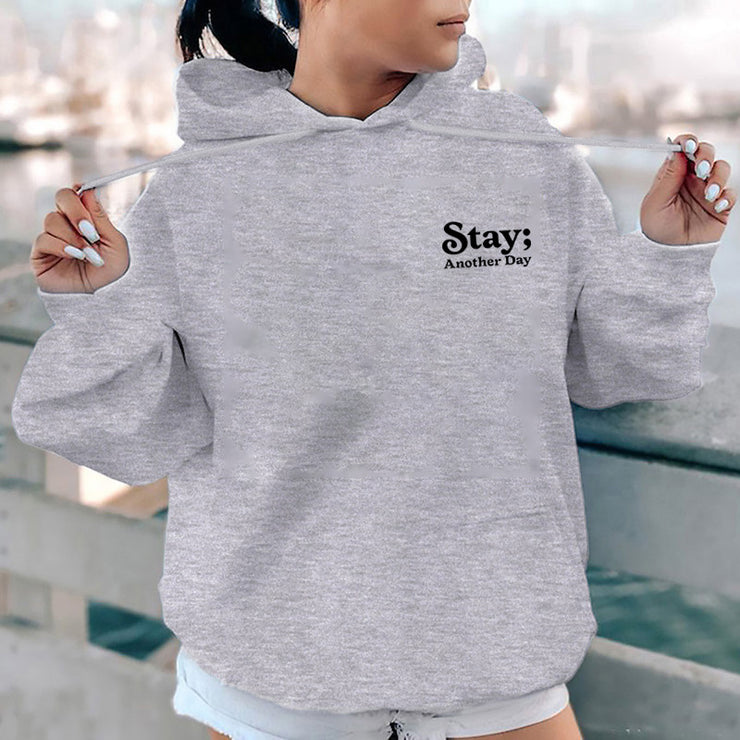 Stay Another Day Hoodie, Reasons To Stay Alive Hoodie