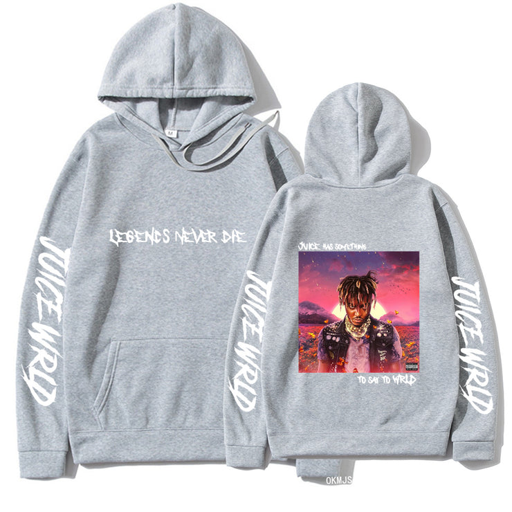 Rapper Juice WRLD Hoodies Men Women Sweatshirts