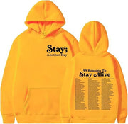 Stay Another Day Hoodie, Reasons To Stay Alive Hoodie