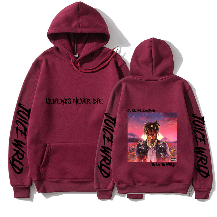 Rapper Juice WRLD Hoodies Men Women Sweatshirts