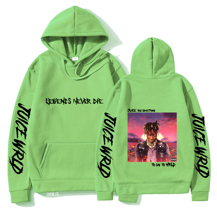 Rapper Juice WRLD Hoodies Men Women Sweatshirts