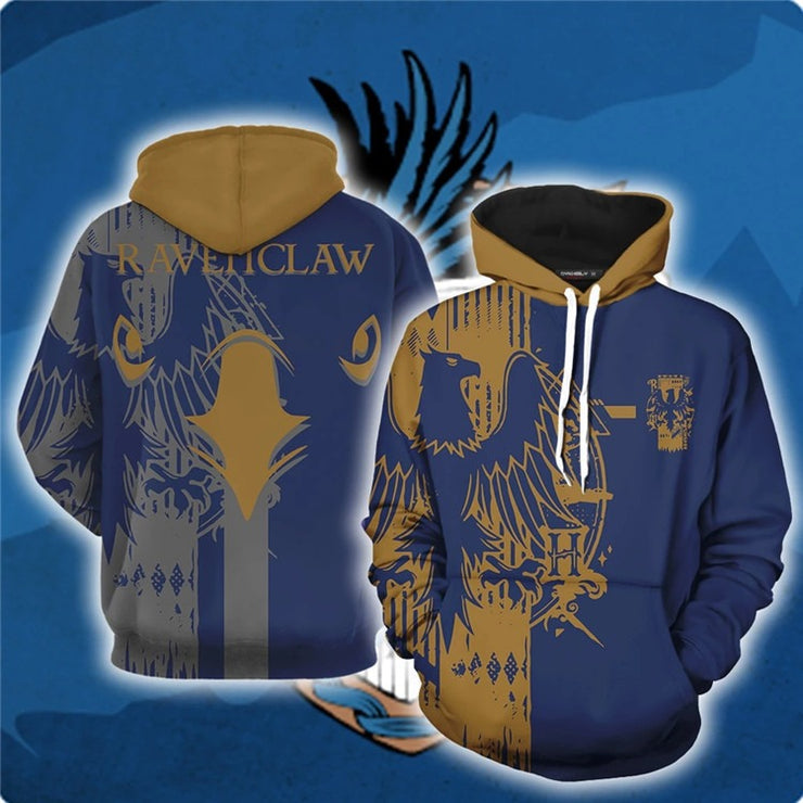 Harry Potter hoodie zippered hooded sweatshirt cosplay anime hoodie