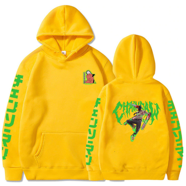 Hoodie Denji Chainsaw Man Electric Printed Hoodie