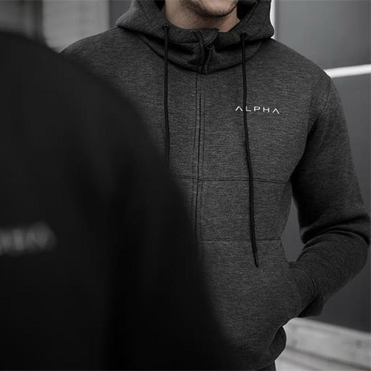 Zipper Cardigan Style Hoody Male Casual Sweatshirt