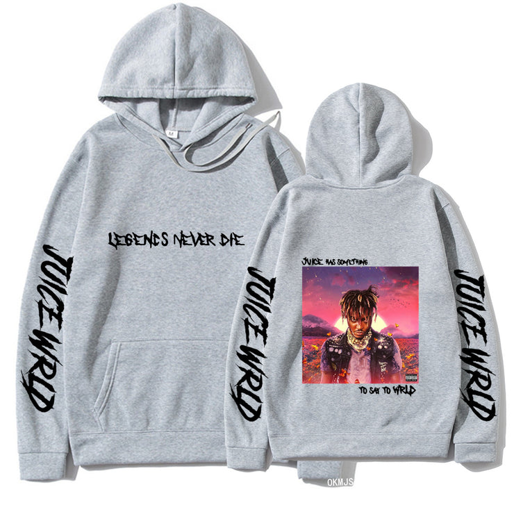 Rapper Juice WRLD Hoodies Men Women Sweatshirts