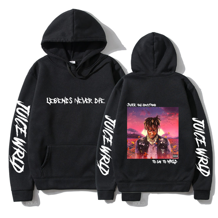 Rapper Juice WRLD Hoodies Men Women Sweatshirts