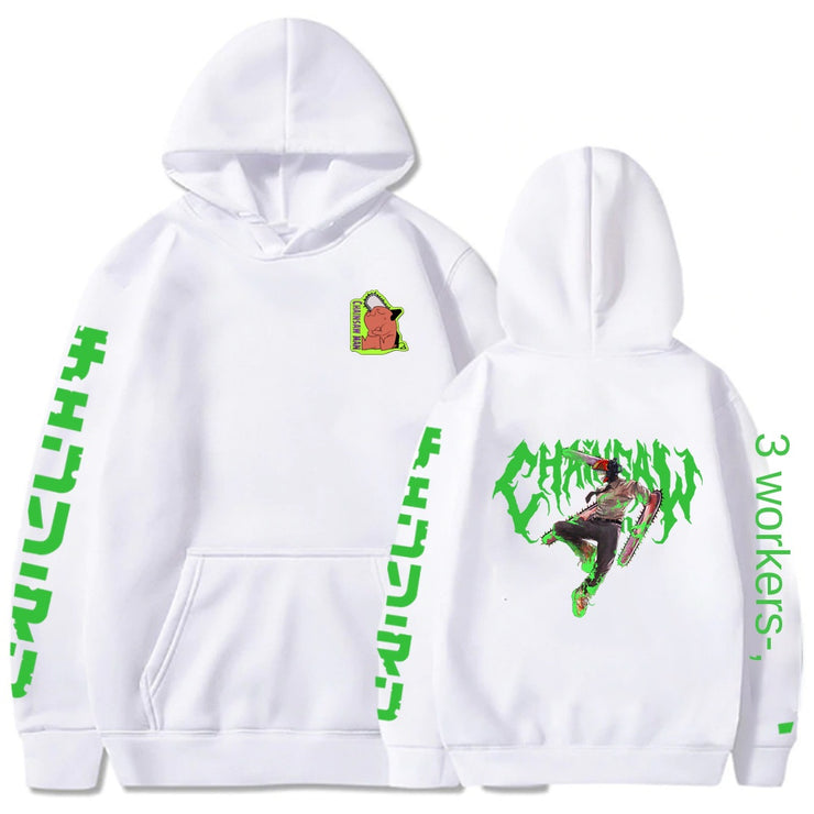 Hoodie Denji Chainsaw Man Electric Printed Hoodie