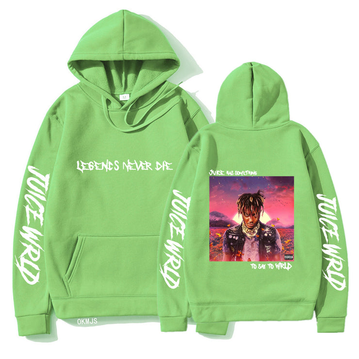 Rapper Juice WRLD Hoodies Men Women Sweatshirts