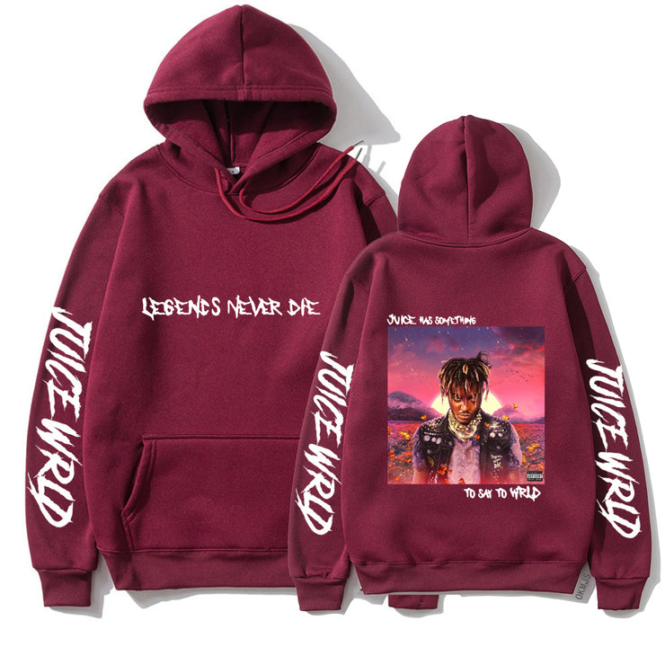 Rapper Juice WRLD Hoodies Men Women Sweatshirts